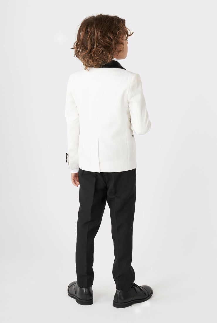 BOYS Pearly White Tux or Suit