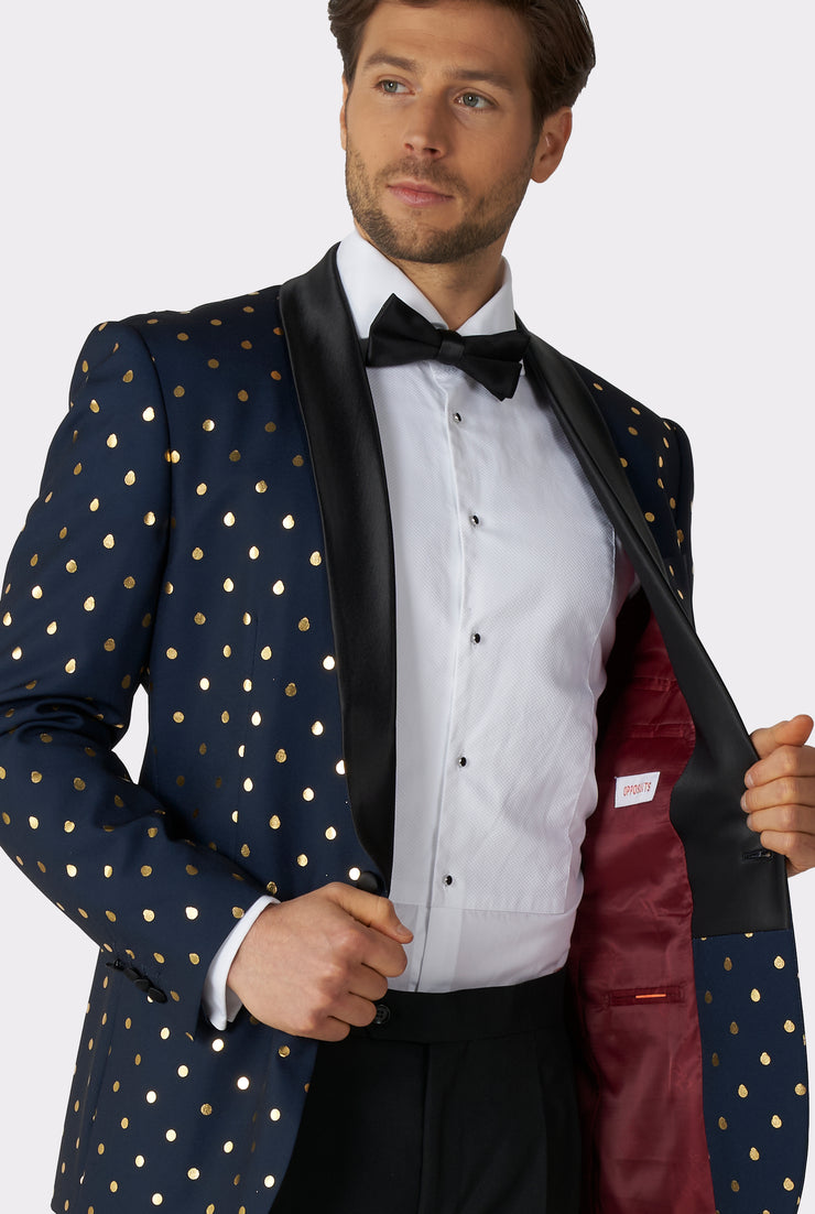 Goldy Dots Tux or Suit