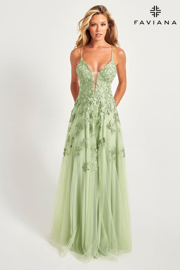 Faviana Prom Dress S10640