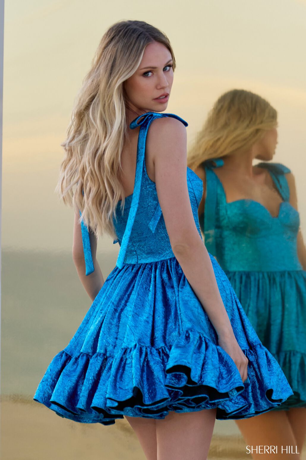 Sherri Hill short dress- 56507 56507 / Royal / 0