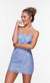 Alyce Short Homecoming Dress 4509