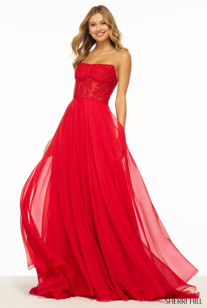 Sherri Hill Homecoming long Dress 56088