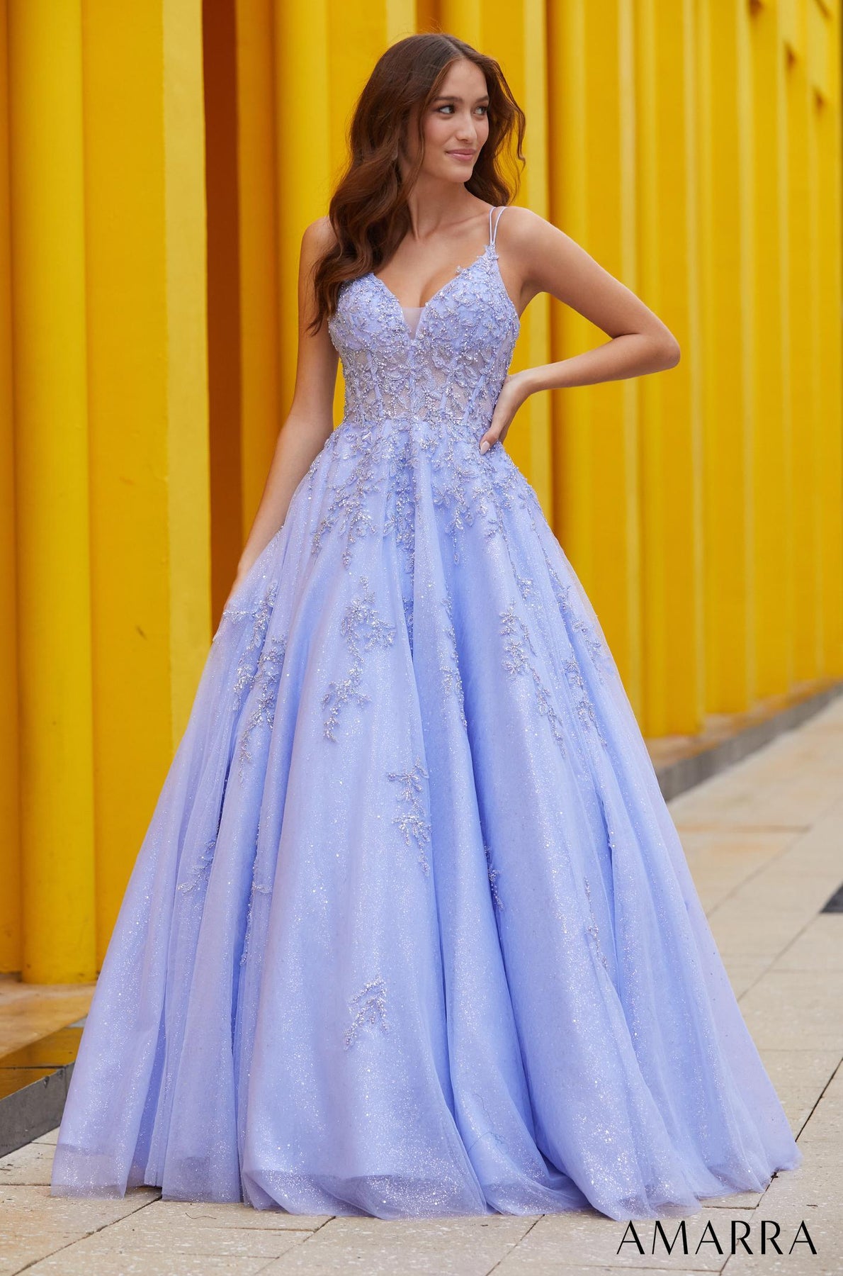 Blue Tulle Sequins Long Ball Gown Dress Formal Dress | Ball gown dresses, A  line prom dresses, Pretty prom dresses