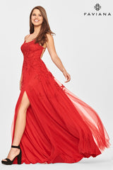 Faviana Prom Dress S10823